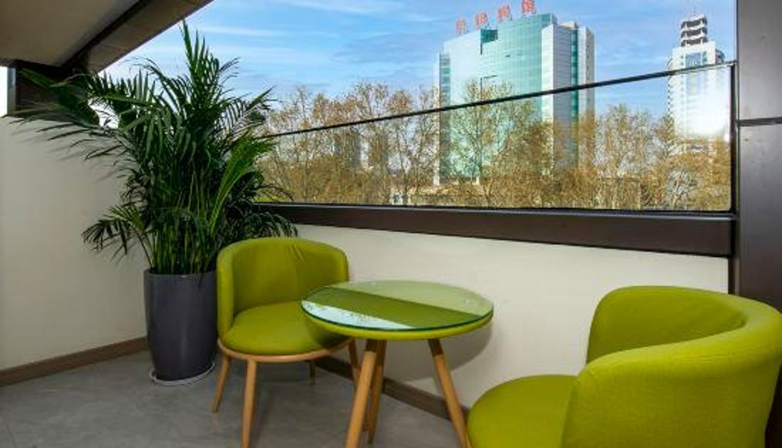 Kamer met balkon - Kunlun Leju Hotel (Anyang North Street)