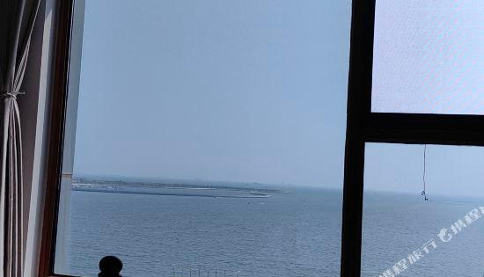 Room with sea view - Qinhuangdao Golden Dream Bay First View of Moonlight Seascape Apartment