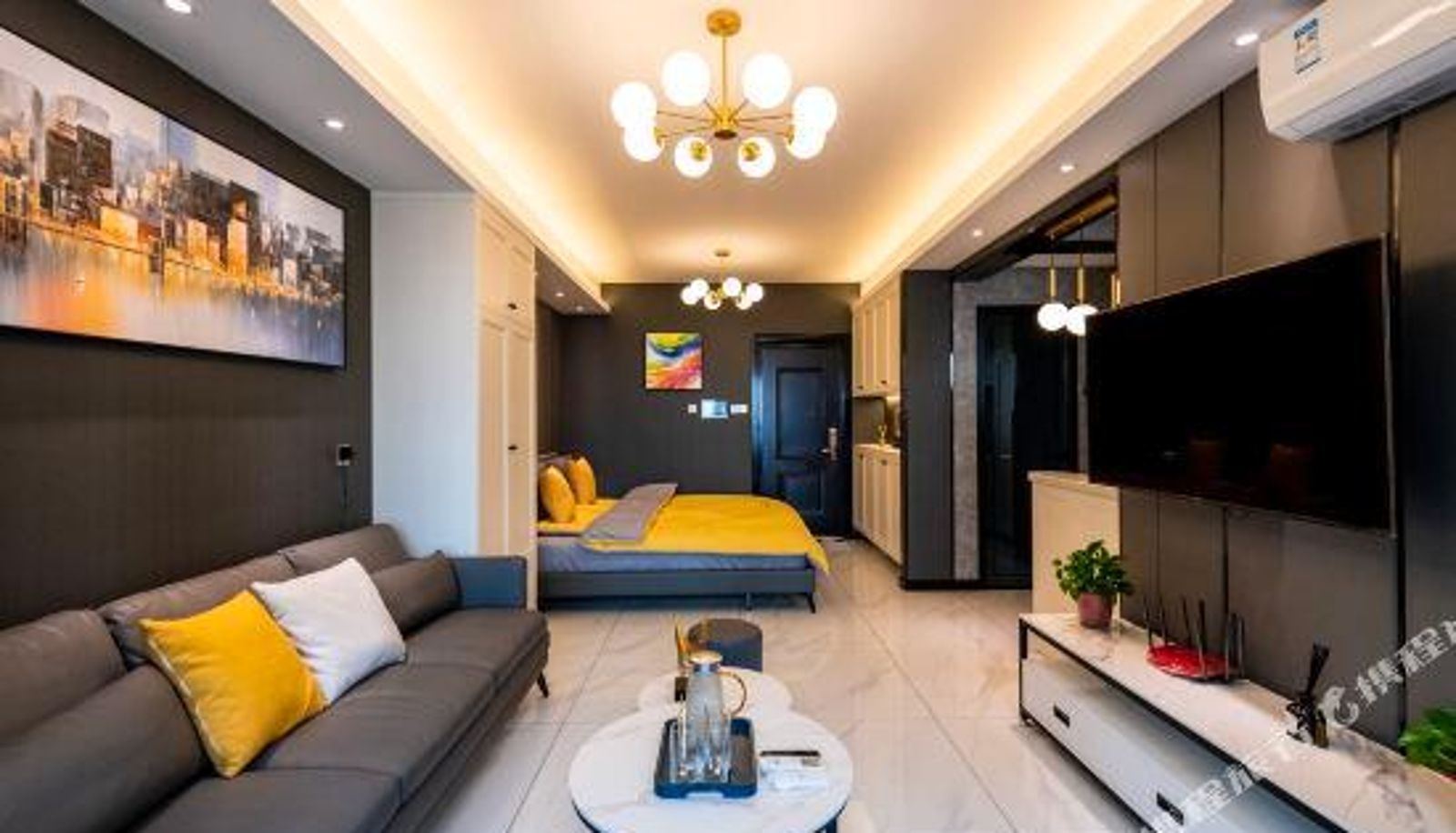 Room - Qinhuangdao No.7 Designer Seaview Apartment