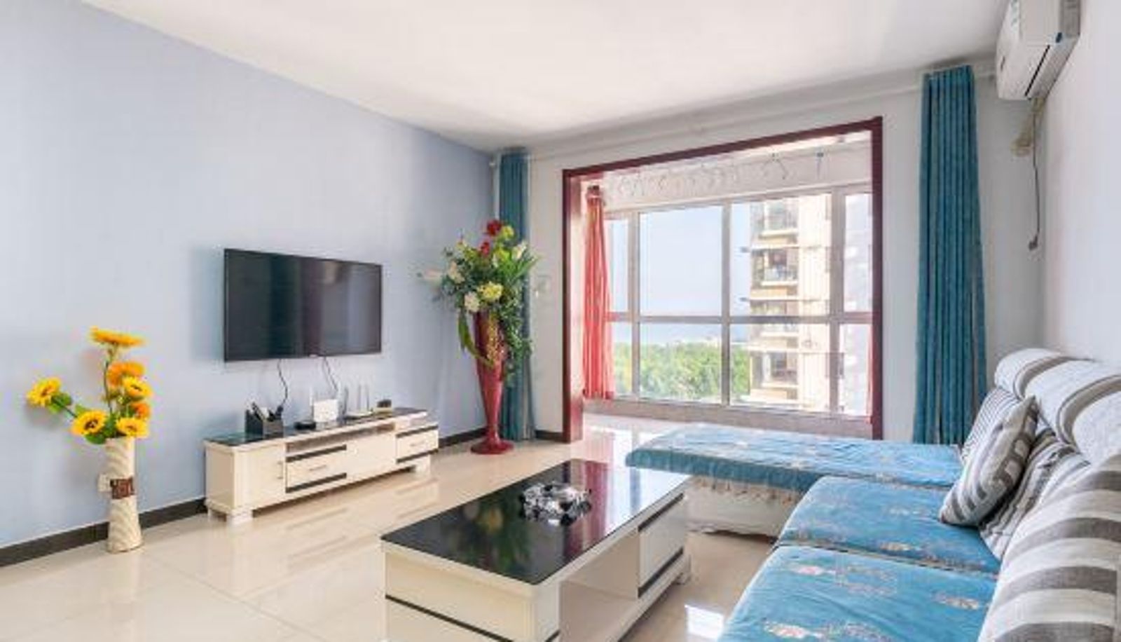 Room with sea view - Qinhuangdao Tianze Seaview Apartment (Yanshan University Branch)