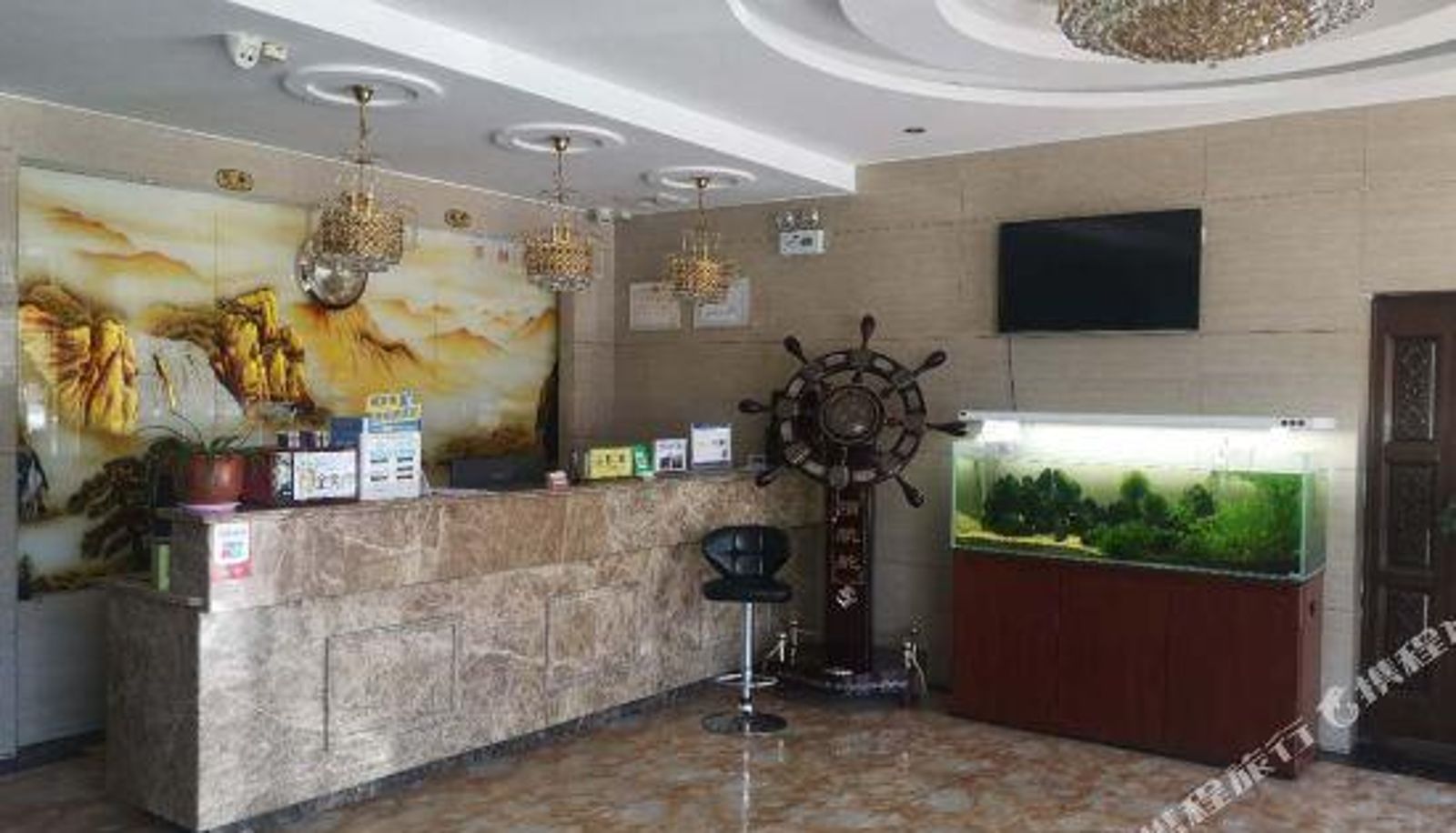Rezeption - Yinchuan Yuelong Boutique Hotel (Xingqing Wanda Store)