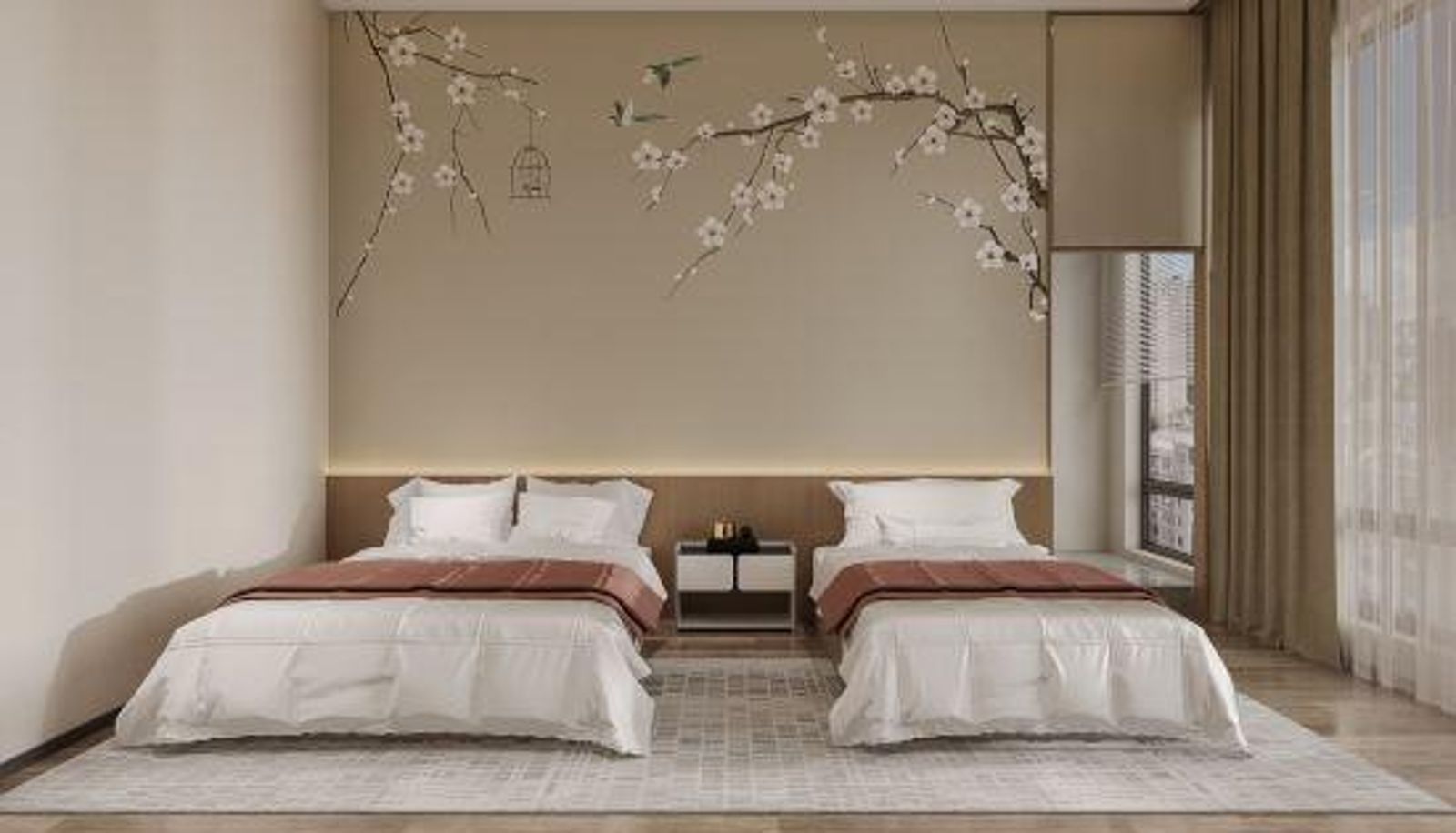 Habitación familiar - Meixu S Hotel (Nantong Railway Station Store)