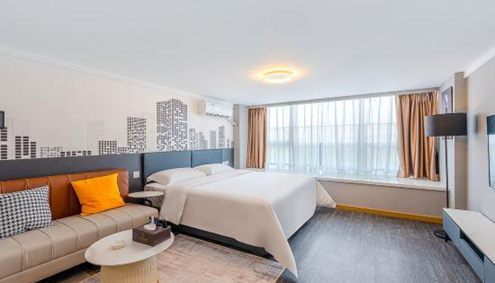 Habitación - Yue Hotel Apartment (Huangpu Jiafen Tiandi Branch)