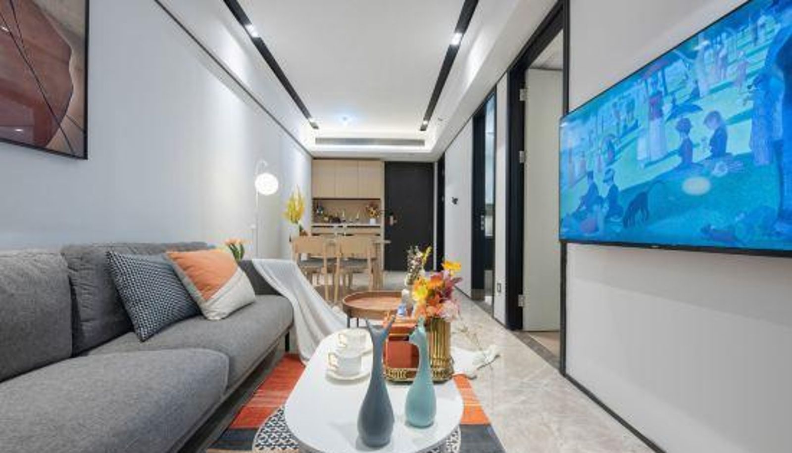 Habitación con balcón - International President Apartment (Shenzhen Longgang University Transport Center Branch)