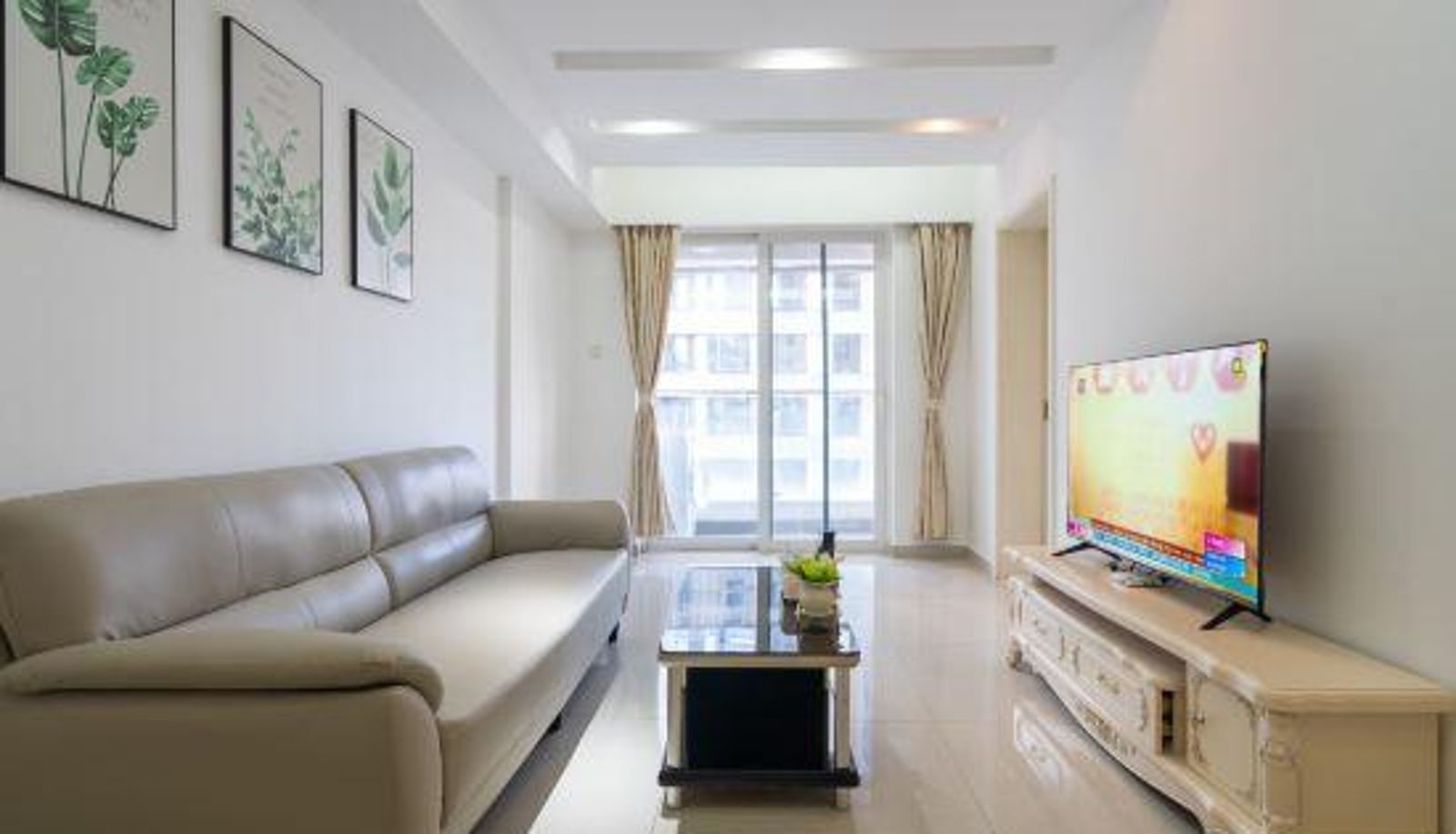 Habitación con balcón - Runxi Internationl Hotel Apartment(Shenzhen Overseas Chinese City Window of the World)