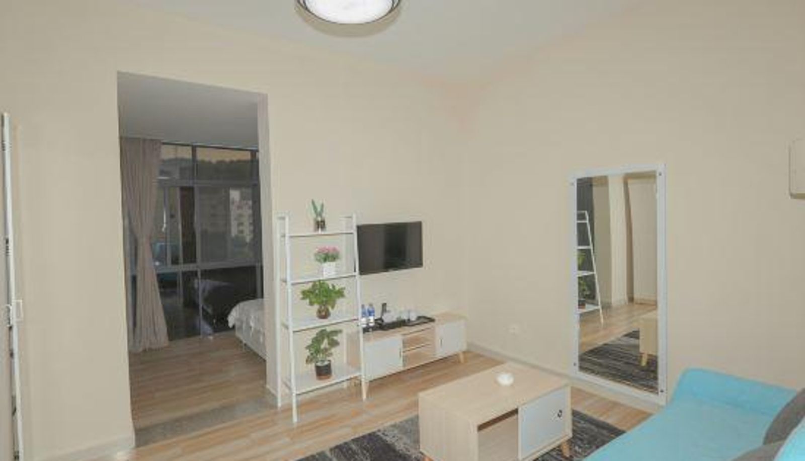 Zimmer mit Seeblick - Shenzhen Shengdu Theme Apartment (Buji Shawan Store)