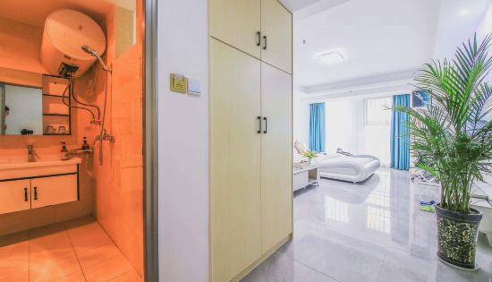 Zimmer - Chengdu Jiefeng Light Luxury Apartment