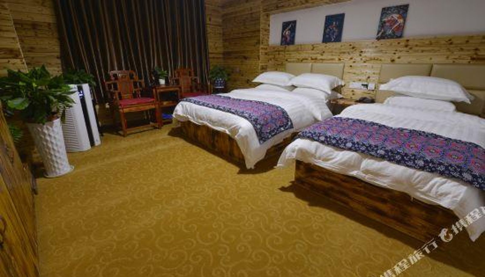 Zimmer - Meili Tujia Art Hotel