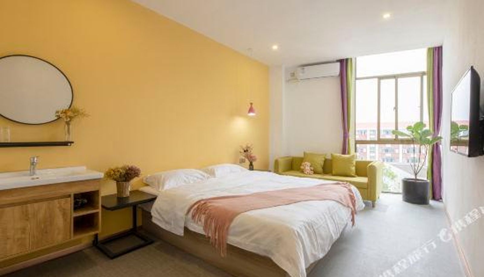 Kamer - Xiamen Fresh Design Hotel Apartment