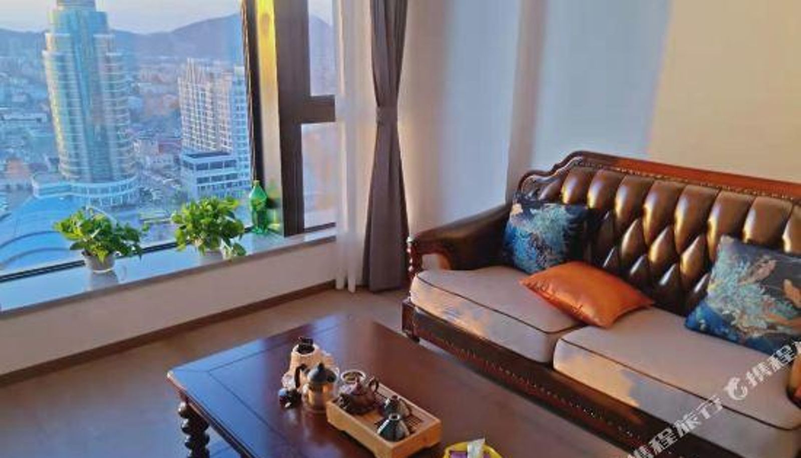 Kamer met uitzicht op zee - Zhoushan Chinese Yiju Unmanned Hotel Apartment