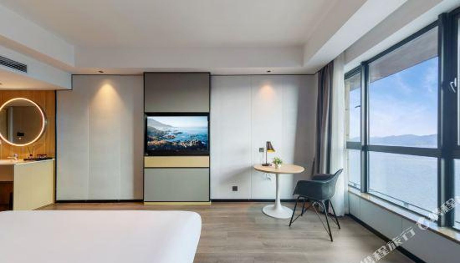 Zimmer mit Meerblick - Zhoushan Manju Hotel (Donggang Kaihong Plaza Store)