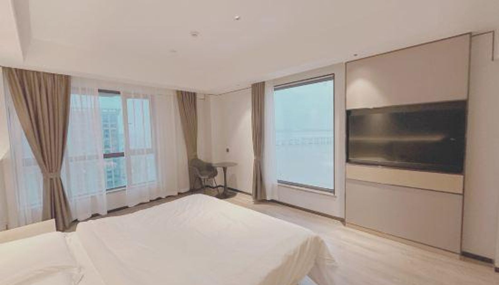 Zimmer mit Meerblick - Zhoushan Manju Hotel (Donggang Kaihong Plaza Store)