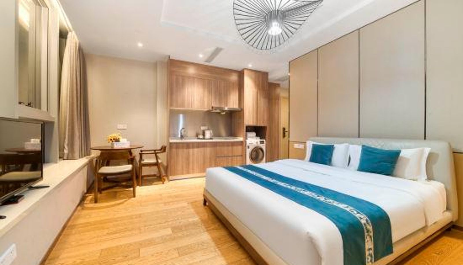 Zimmer - Hangzhou Langyu Light Luxury Apartment (World Trade Center West Lake Branch)