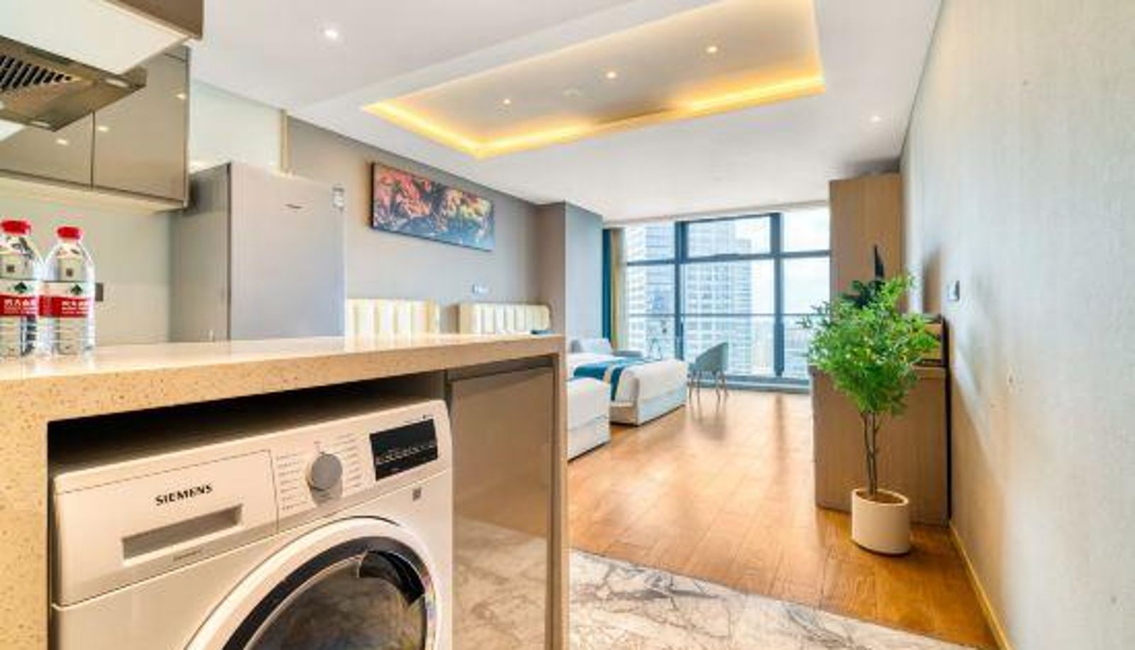 Habitación - Changyou Electrical Sports Apartment (Hangzhou Qianjiang New Town Shop)