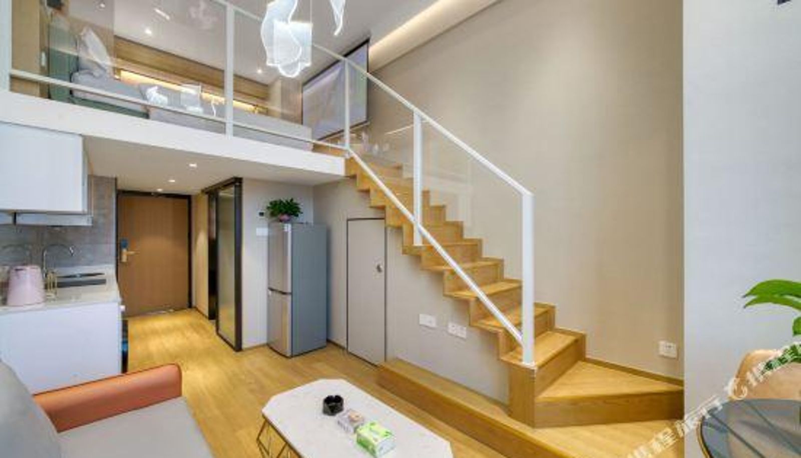 Pokój - Meizhu LOFT Cinema Apartment (Hangzhou East Station East Plaza Store)