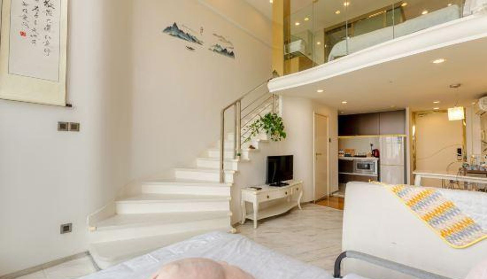 Zimmer mit Flussblick - Langtai Service Apartment (Hangzhou Hanfeng Gongguan)