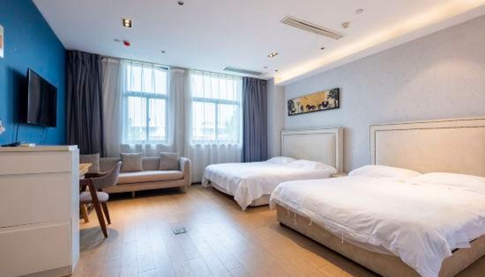 Habitación - Nanjing Baifei Cinema Apartment (Nanjing South Station Tianlong Temple Subway Station Store)