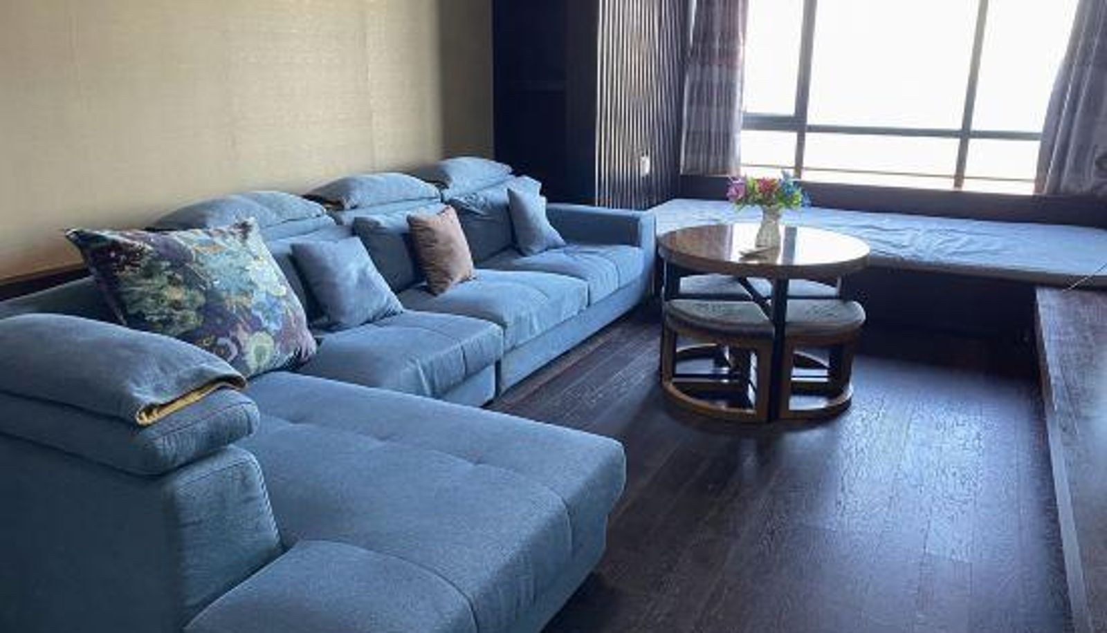 Pokój z widokiem na morze - Guanhai Holiday Apartment (Qingdao City Balcony Happy Bay Branch)