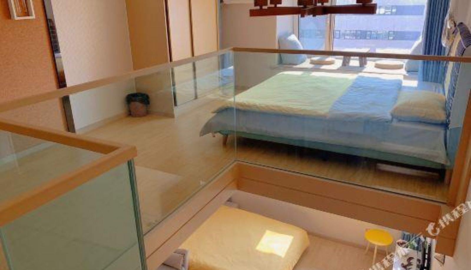 Zimmer - Qingdao Expo City Blue Shopper Apartment