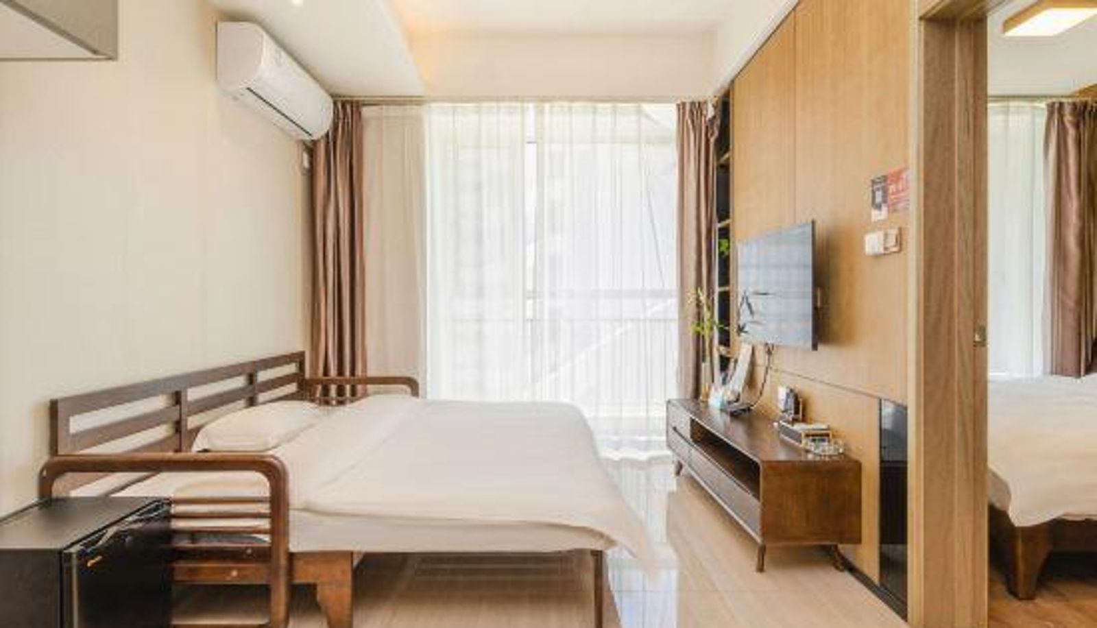 Widok wnętrza - Dongfang Yinglun Apartment (Qingdao World Expo City Shop)