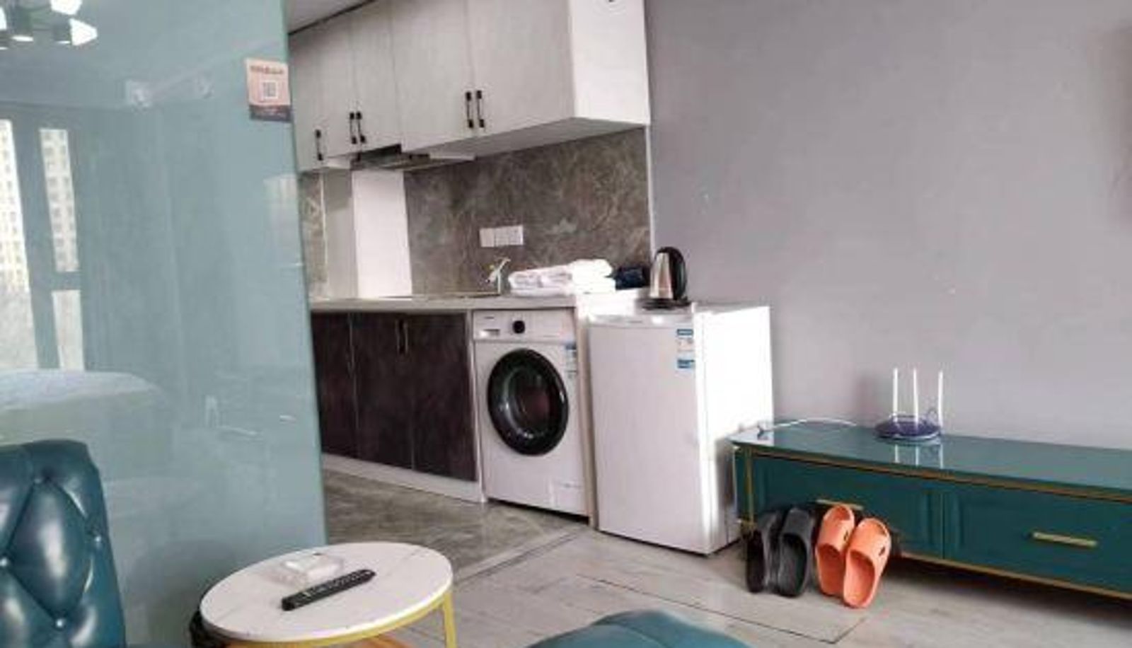Kamer - Duoerman Apartment (Harbin West Railway Station Wanda Plaza)