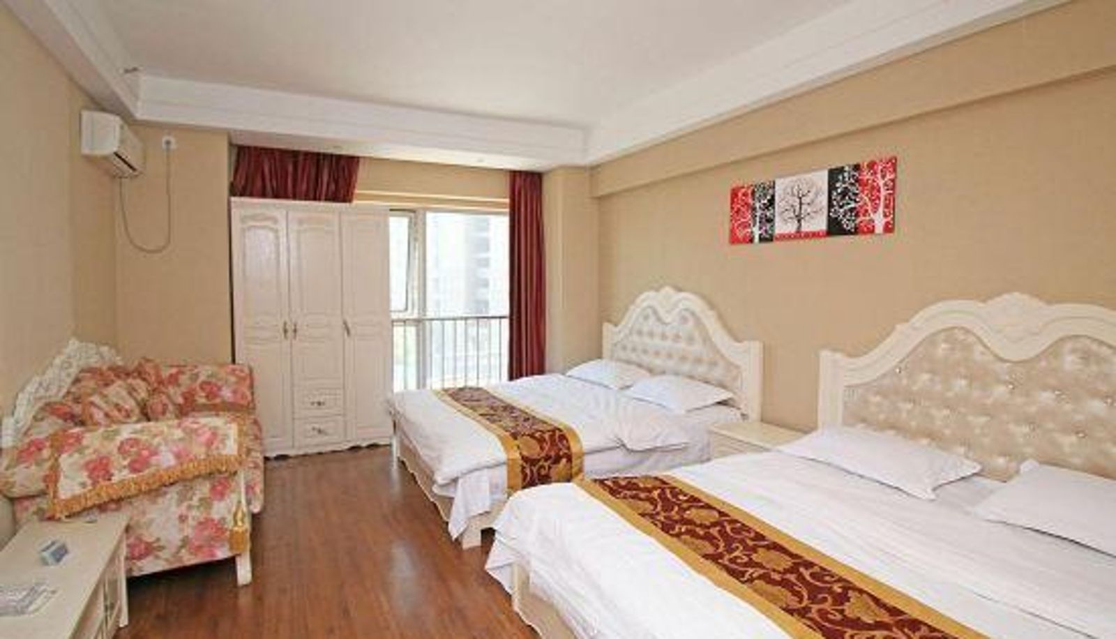 Pokój - Unnamed Seaview Hotel Apartment (Dalian High tech Wanda Store)