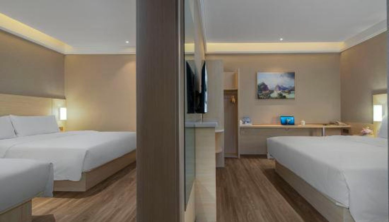 Habitación familiar - Vienna Zhihao Hotel (Tianjin Dagang Petrochemical Park Branch)