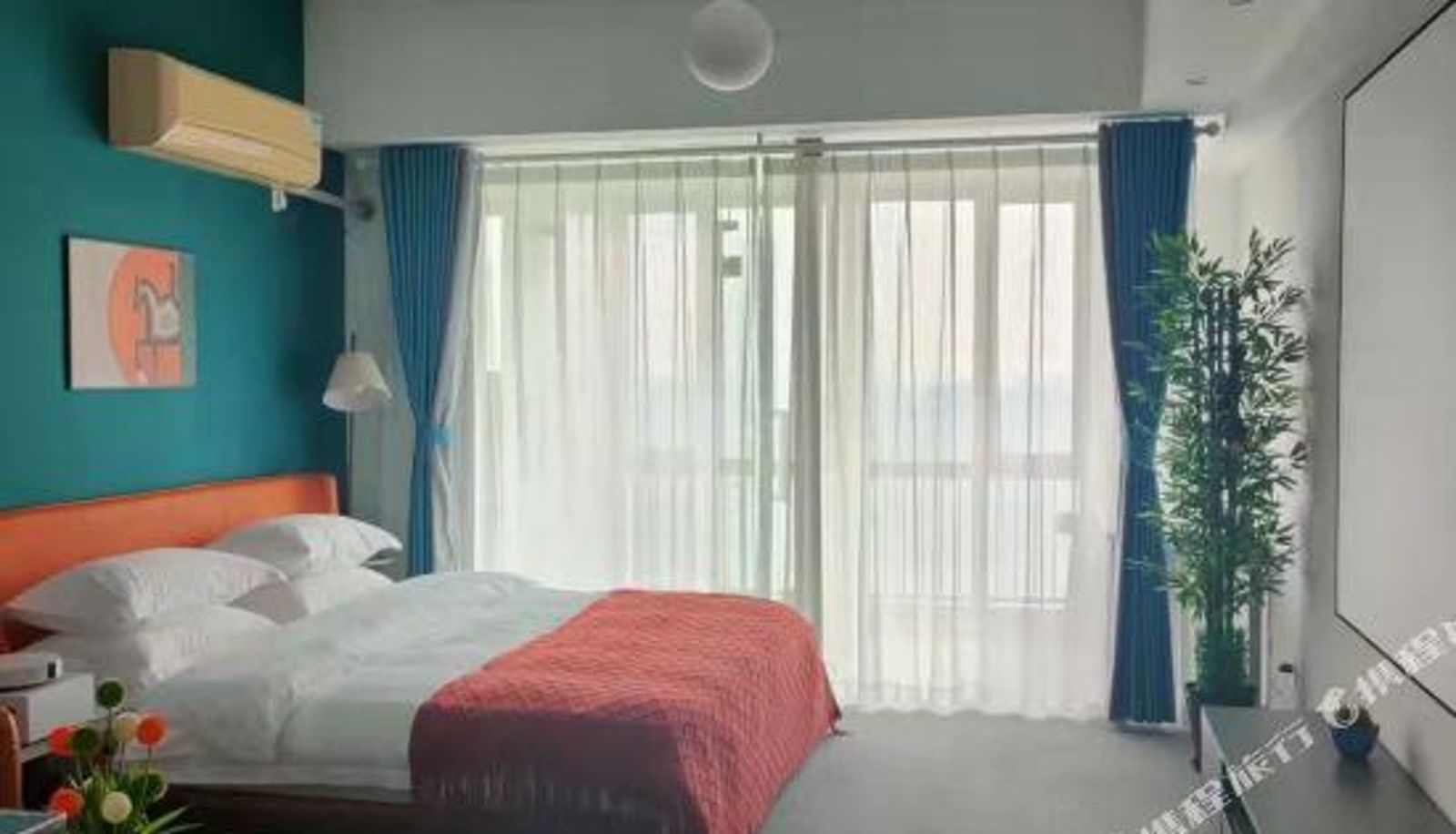 Room - Kekelixing Apartment(Shanghai Zhoupu Wanda store)