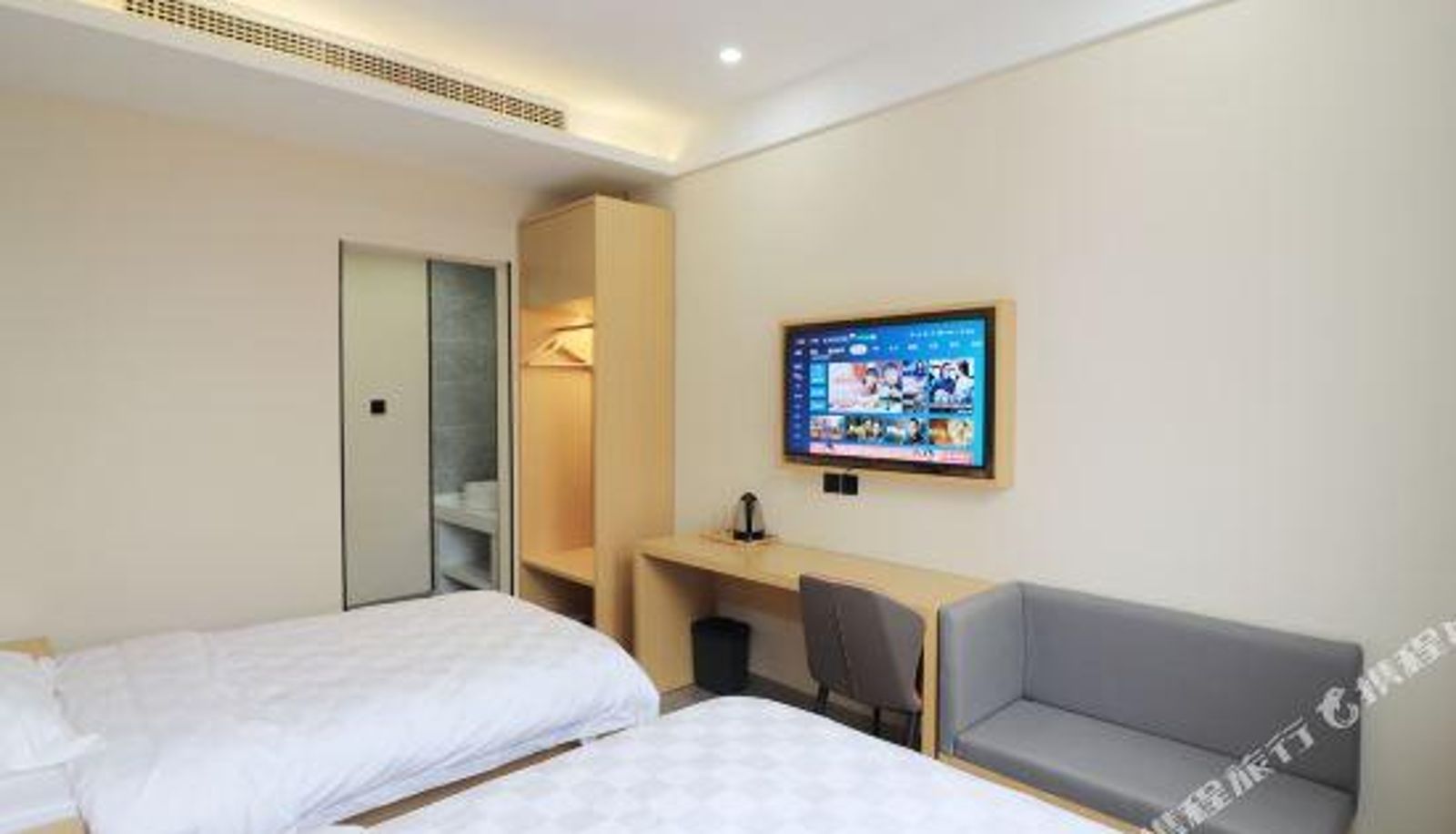 Pokój typu family - ZSmart Zhishang Hotel (Shanghai Xuhui Cancer Hospital Store)