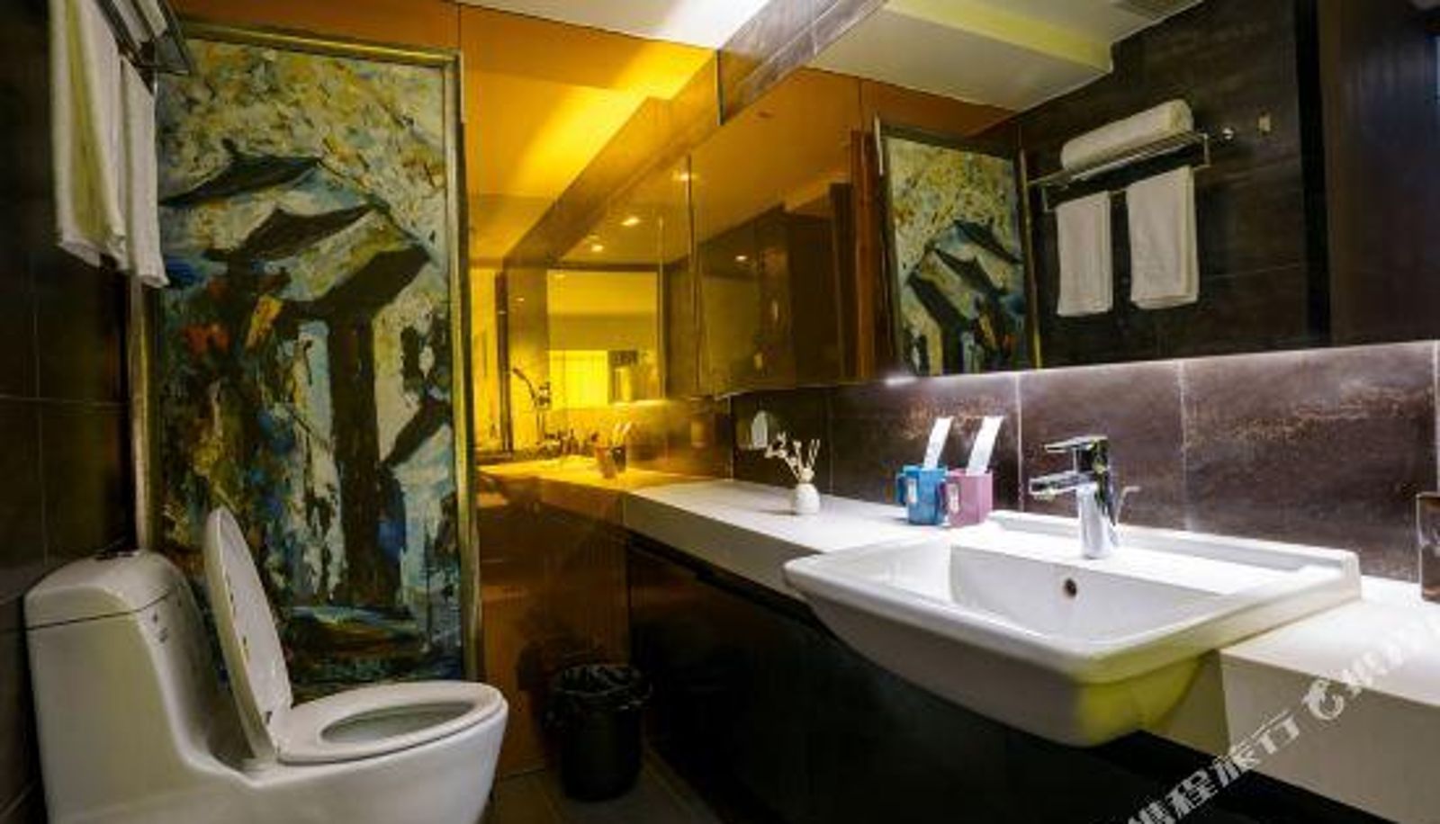 Zimmer - Beijing Xianyu Apartment (Chaoyang Park 1872 Shop)