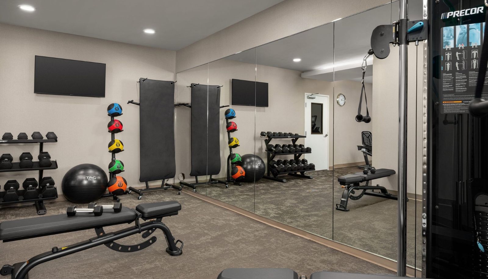 Wellness and fitness area - Residence Inn by Marriott Dallas Grand Prairie