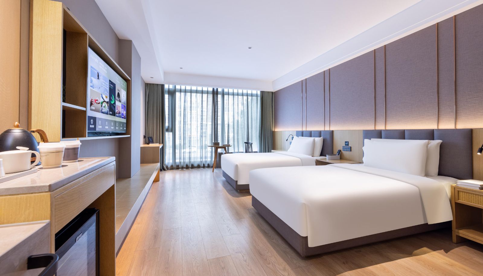 Zimmer - Beijing South Station Majiapu Subway Station Atour X Hotel