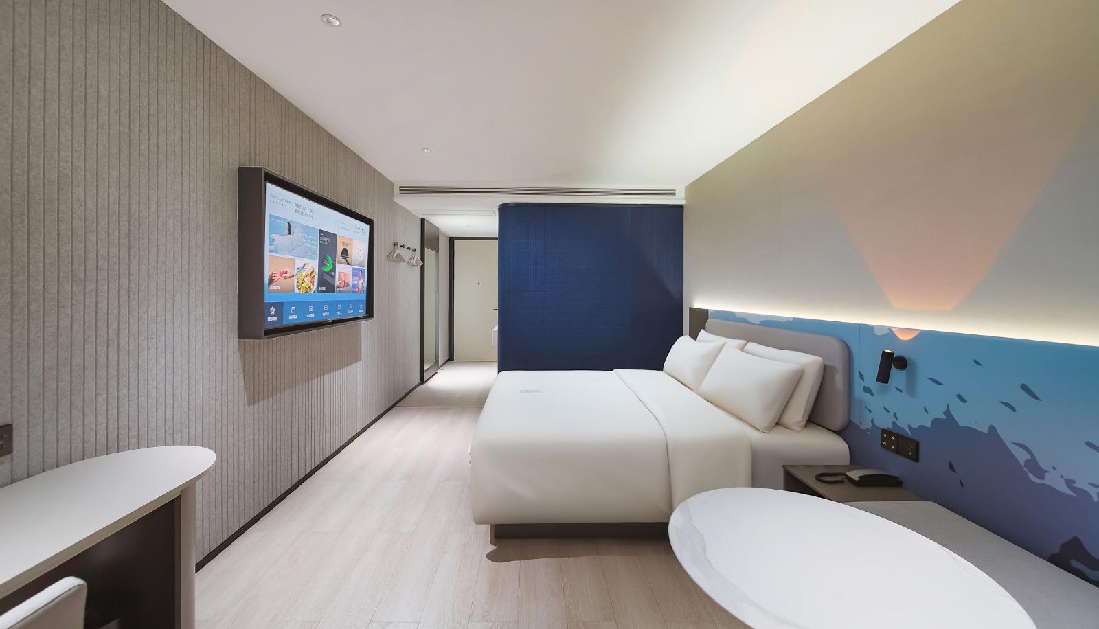 Kamer - Nanjing Station Hongshan Zoo Light Residence Hotel