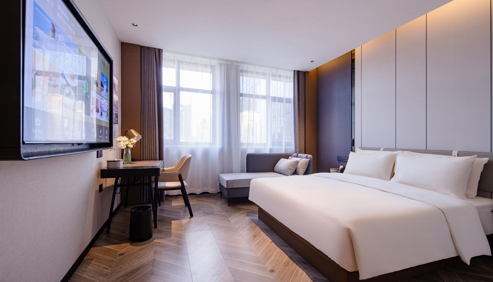 Chambre - Yinchuan Beijing East Road Tianxi International Atour X Hotel