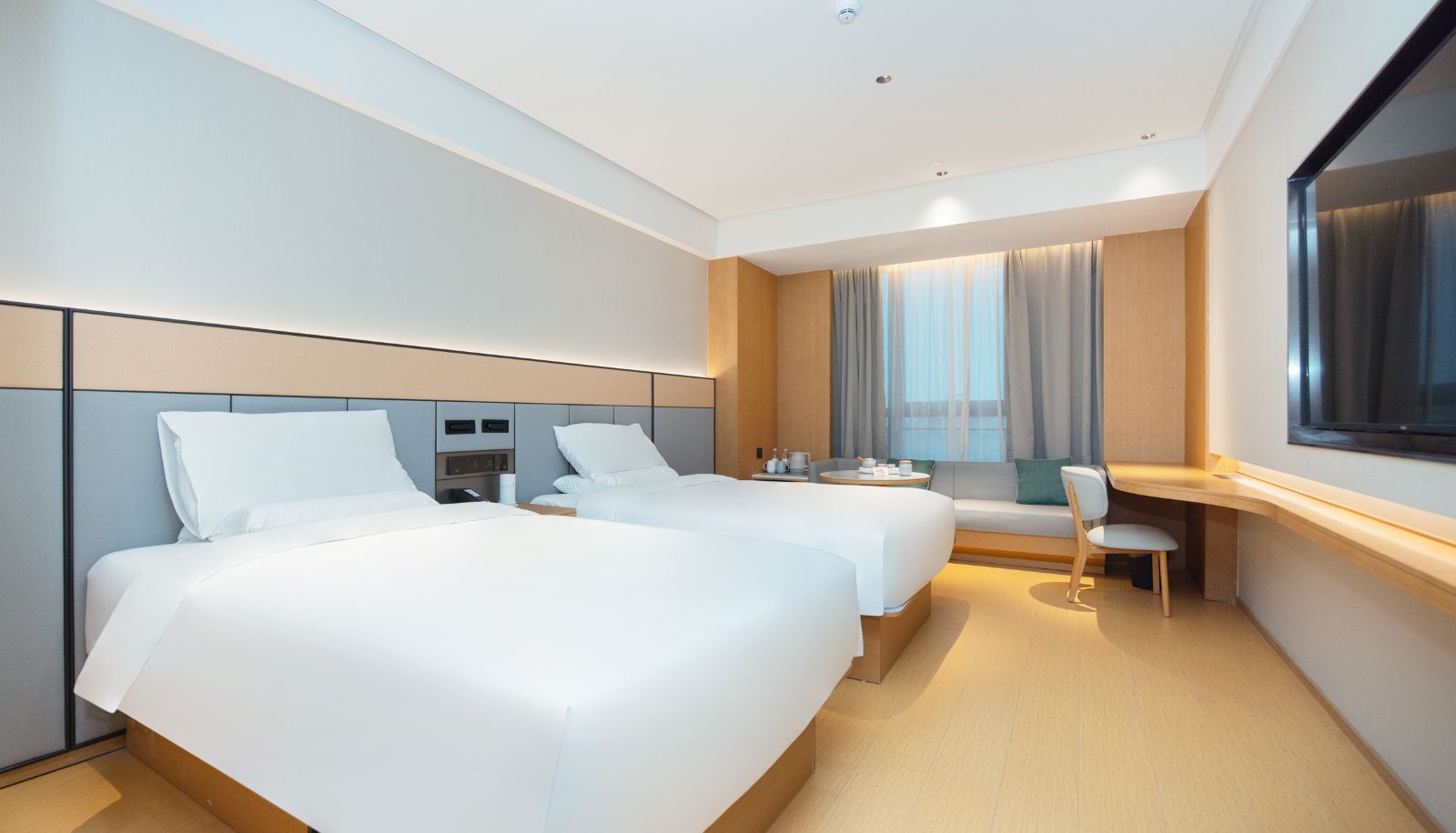 Zimmer - All season Nantong Wanda Plaza Zhongxiu West Road Hotel