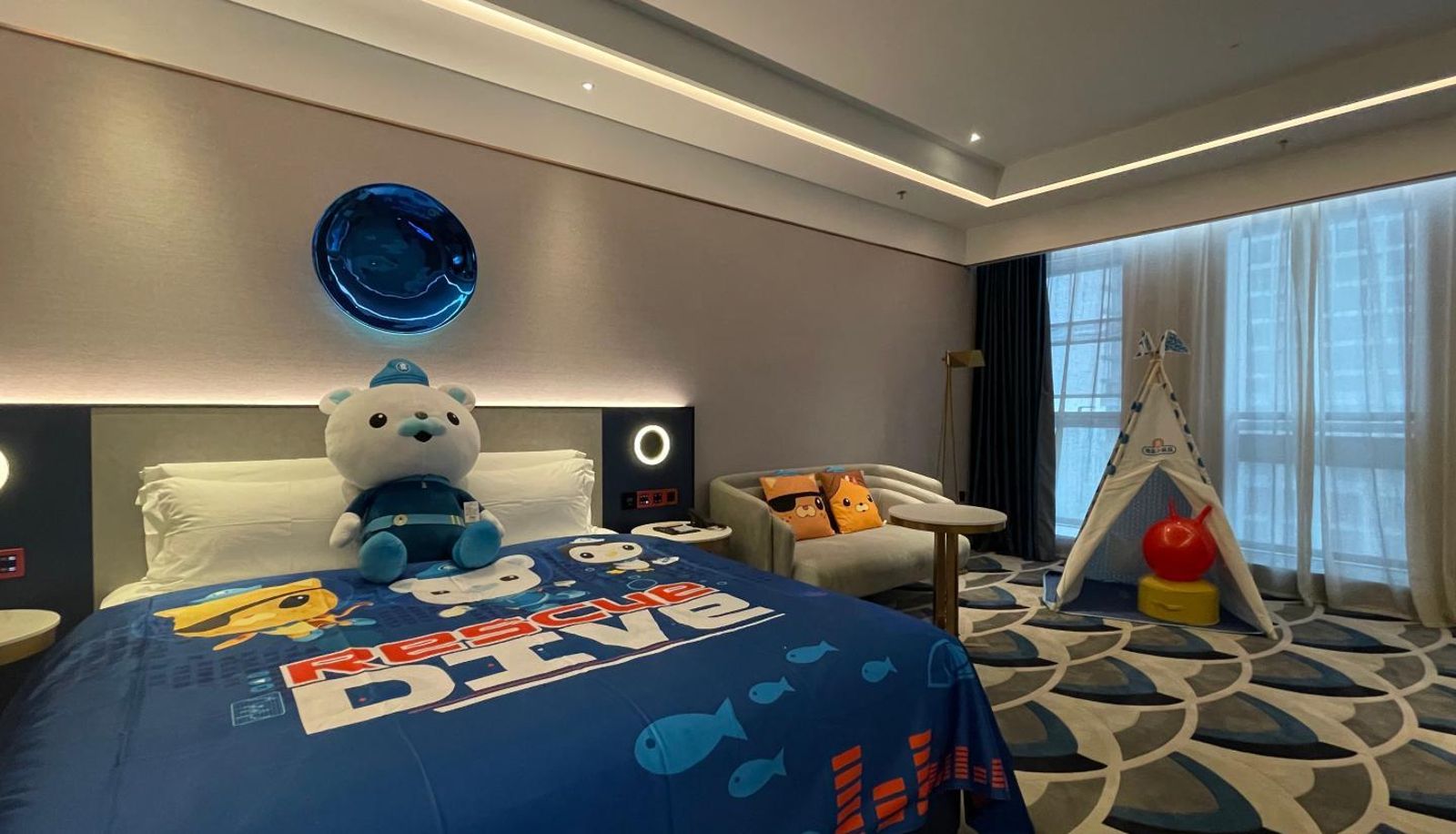 Kamer - FONTOO Hotel Tianjin Binhai Xiangluowan