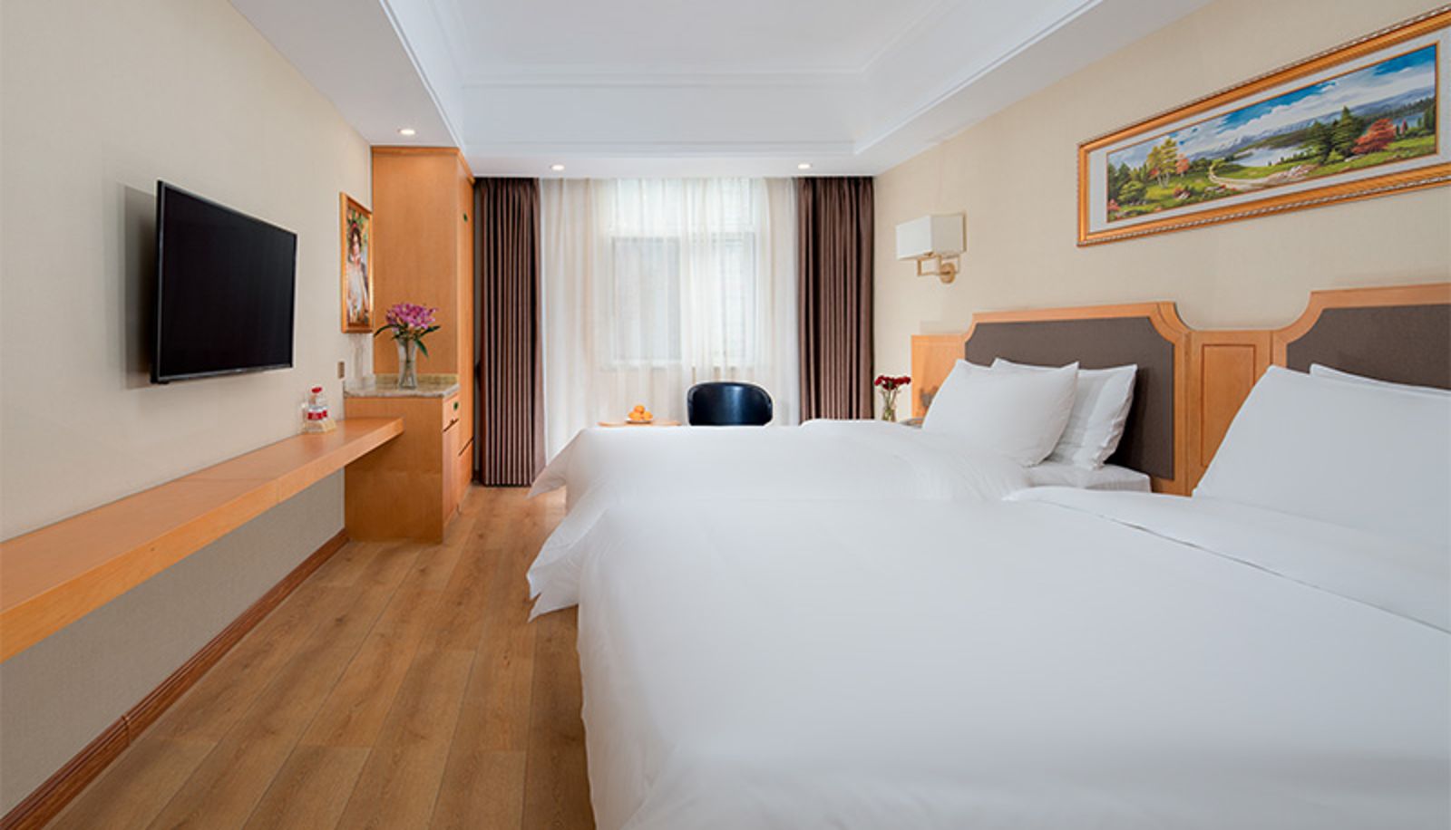 Zimmer - Vienna SanHao Hotel (Zhengzhou Shuanghu Avenue Subway Station Hotel)