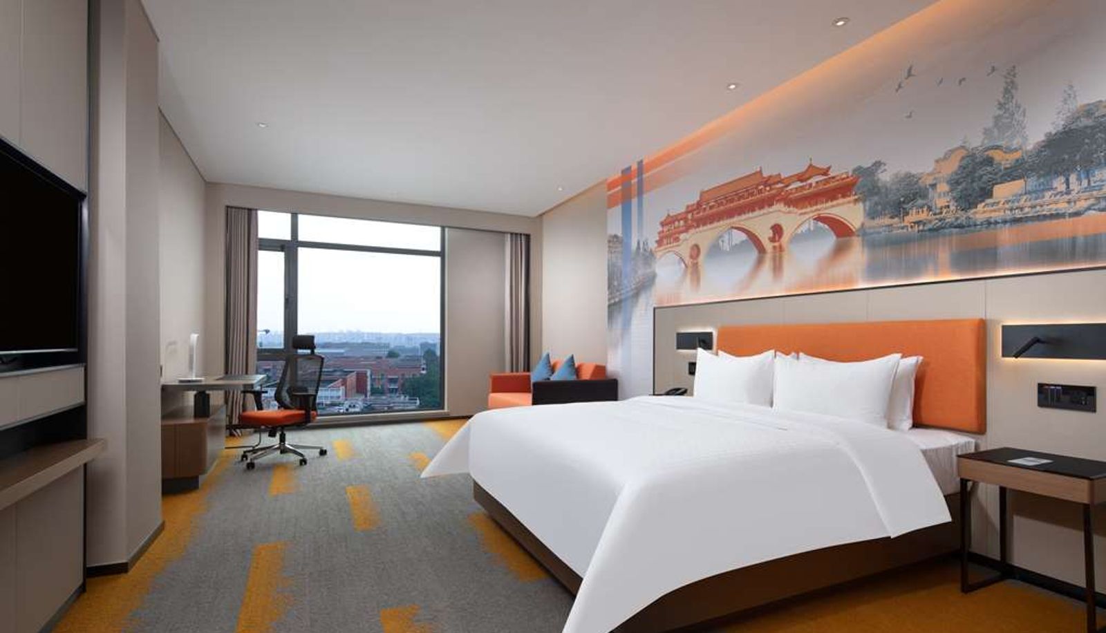 Zimmer - Hampton by Hilton Chengdu Shuangliu Airport
