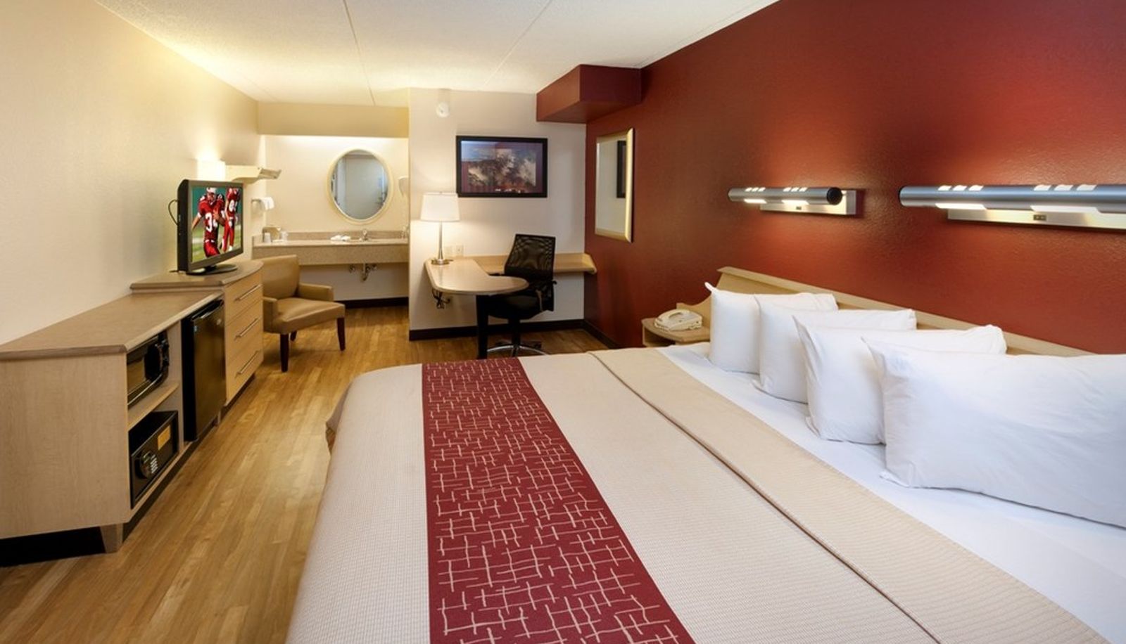 Room - Red Roof Inn Chicago - Joliet