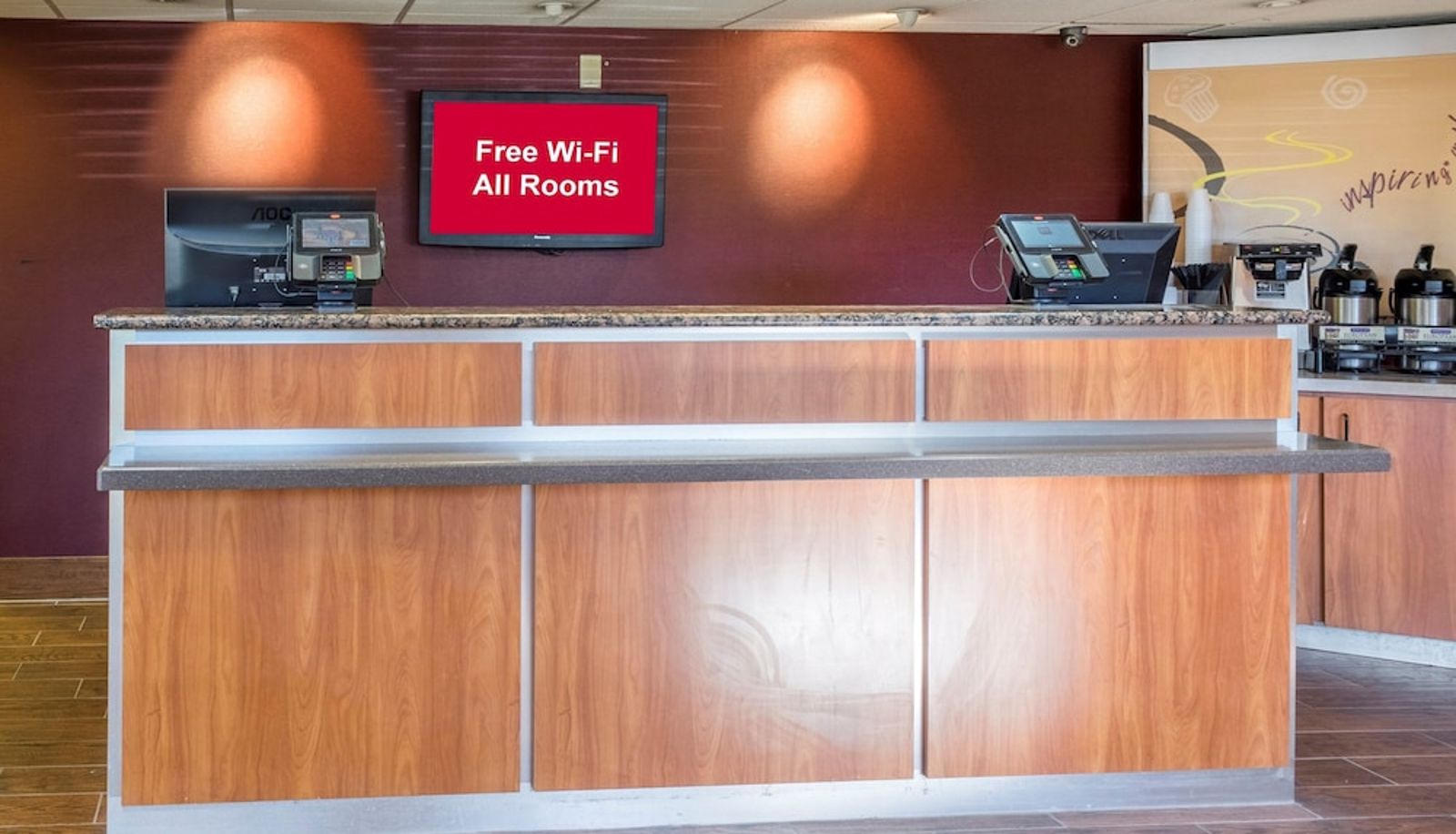 Recepcja - Red Roof Inn Jacksonville Airport