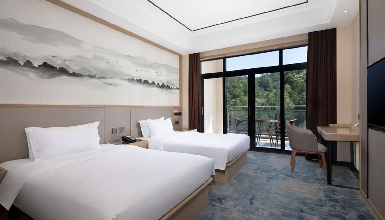Chambre - Ramada by Wyndham Guangyuan Zengjiashan Resort