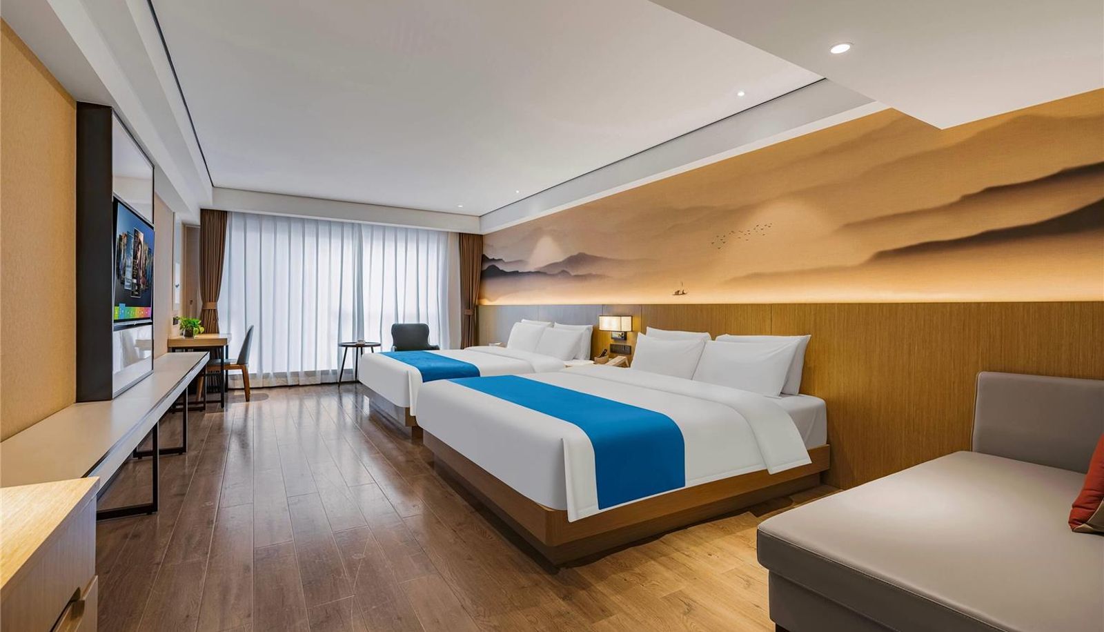 Zimmer - Ramada Encore by Wyndham Kunming Guandu