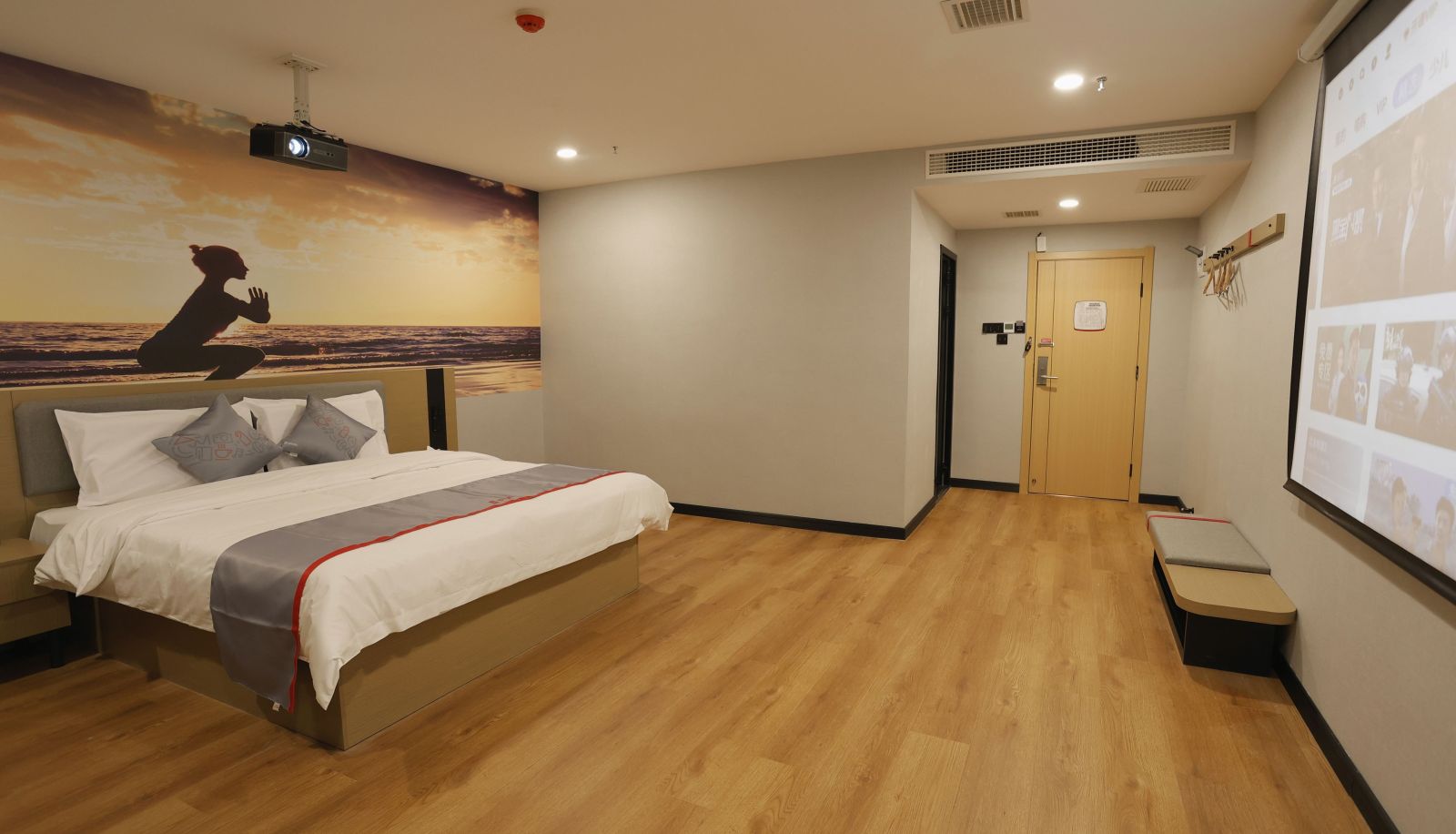 Zimmer - Junyi Chain Hotel (Tianshui Qinzhou District Pedestrian Street Store)