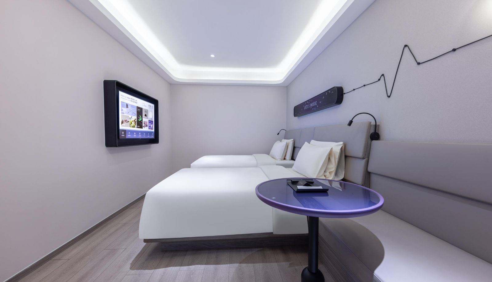 Zimmer - Beijing Daxing Biomedical Base Subway Station Qingju Hotel