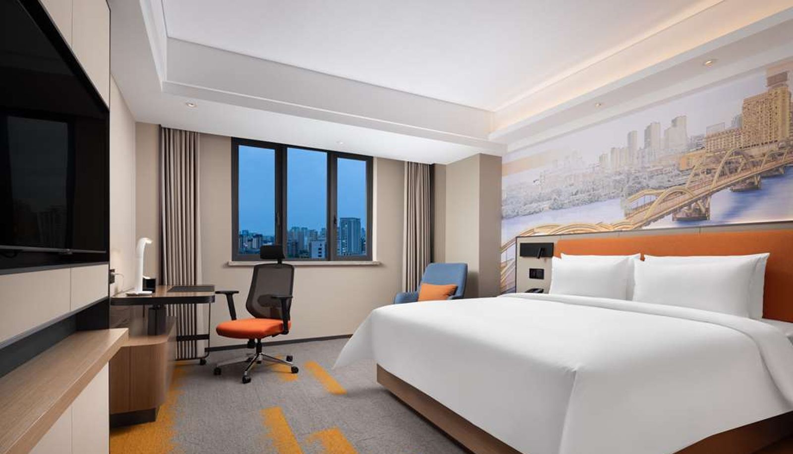 Room - Hampton by Hilton Fuzhou Wusi Road