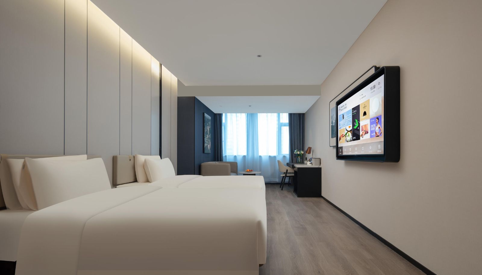 Habitación - Xinyang East Station Daxin Square Atour Hotel