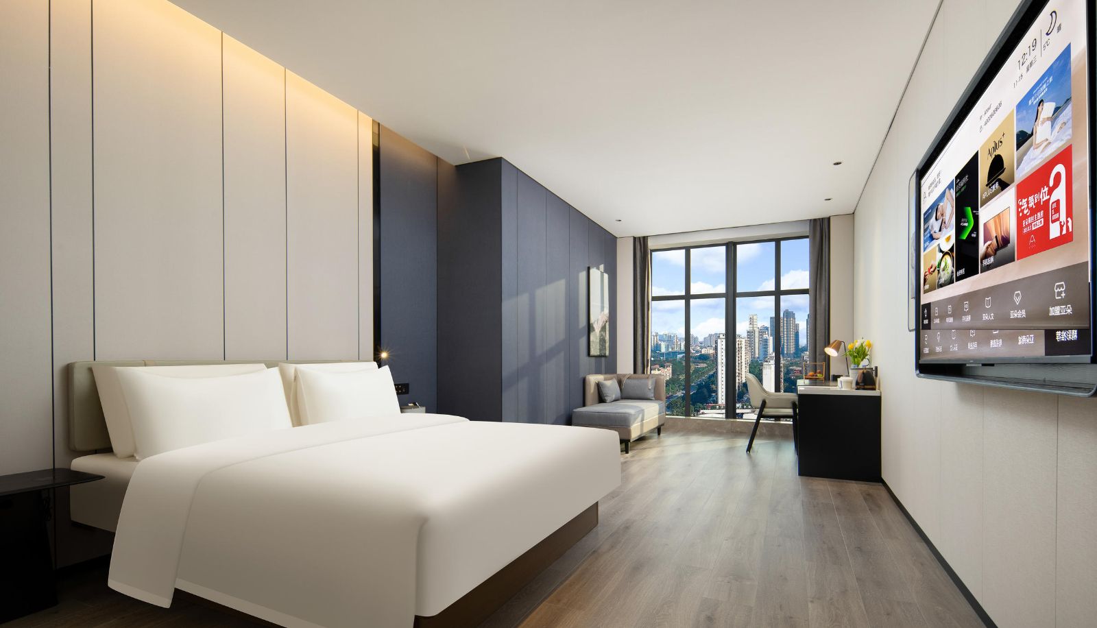 Zimmer - Nanning Jiangnan Jinkai Road Atour Hotel
