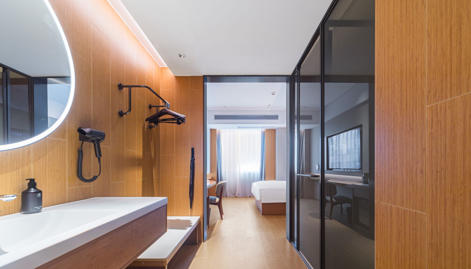 Kamer - All Season Haikou Wanda Plaza Yehai Avenue Hotel