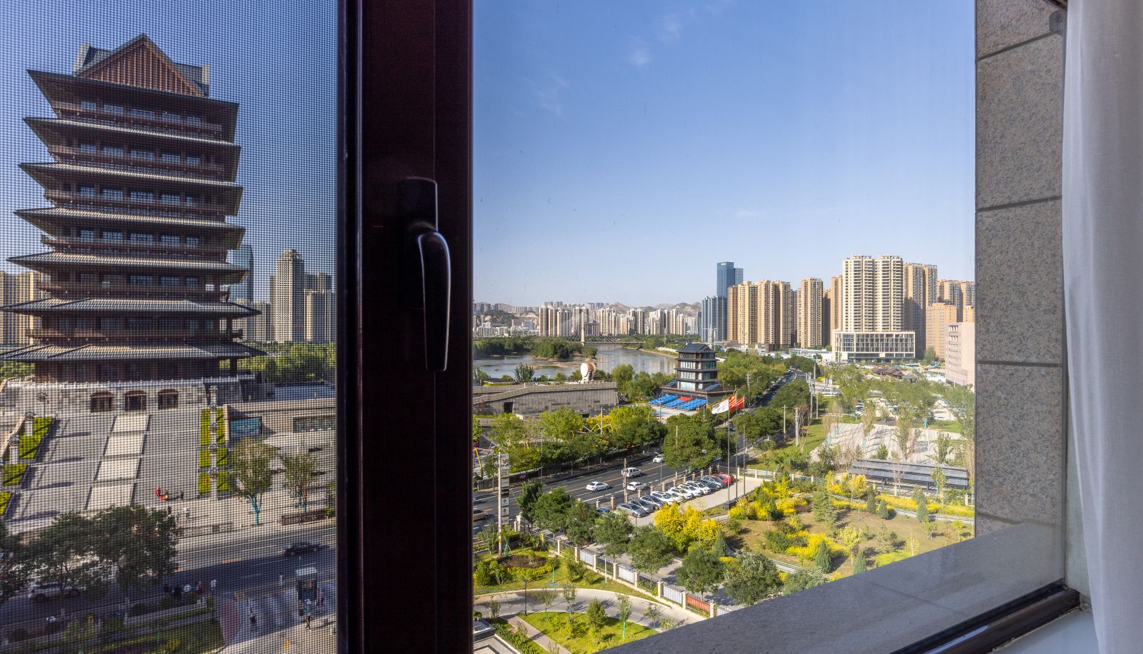 Pokój - Xingcheng Lanzhou West High Speed Railway Station Huanghe Tower Hotel