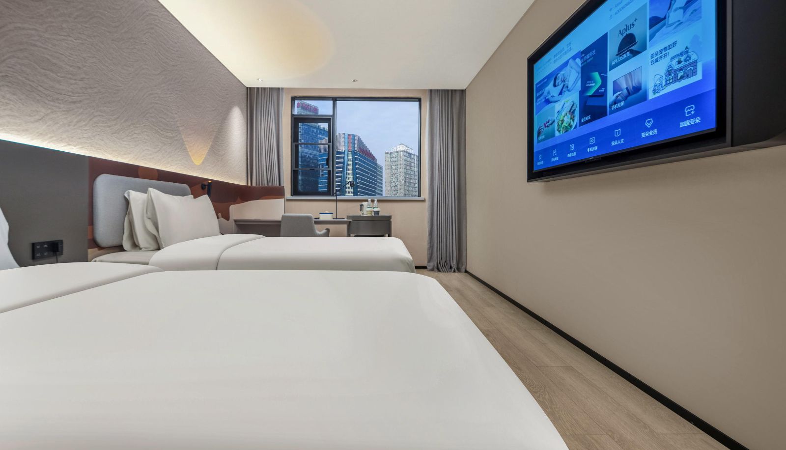 Zimmer - Changsha Guojin Center Furong Plaza Subway Station Qingju Hotel